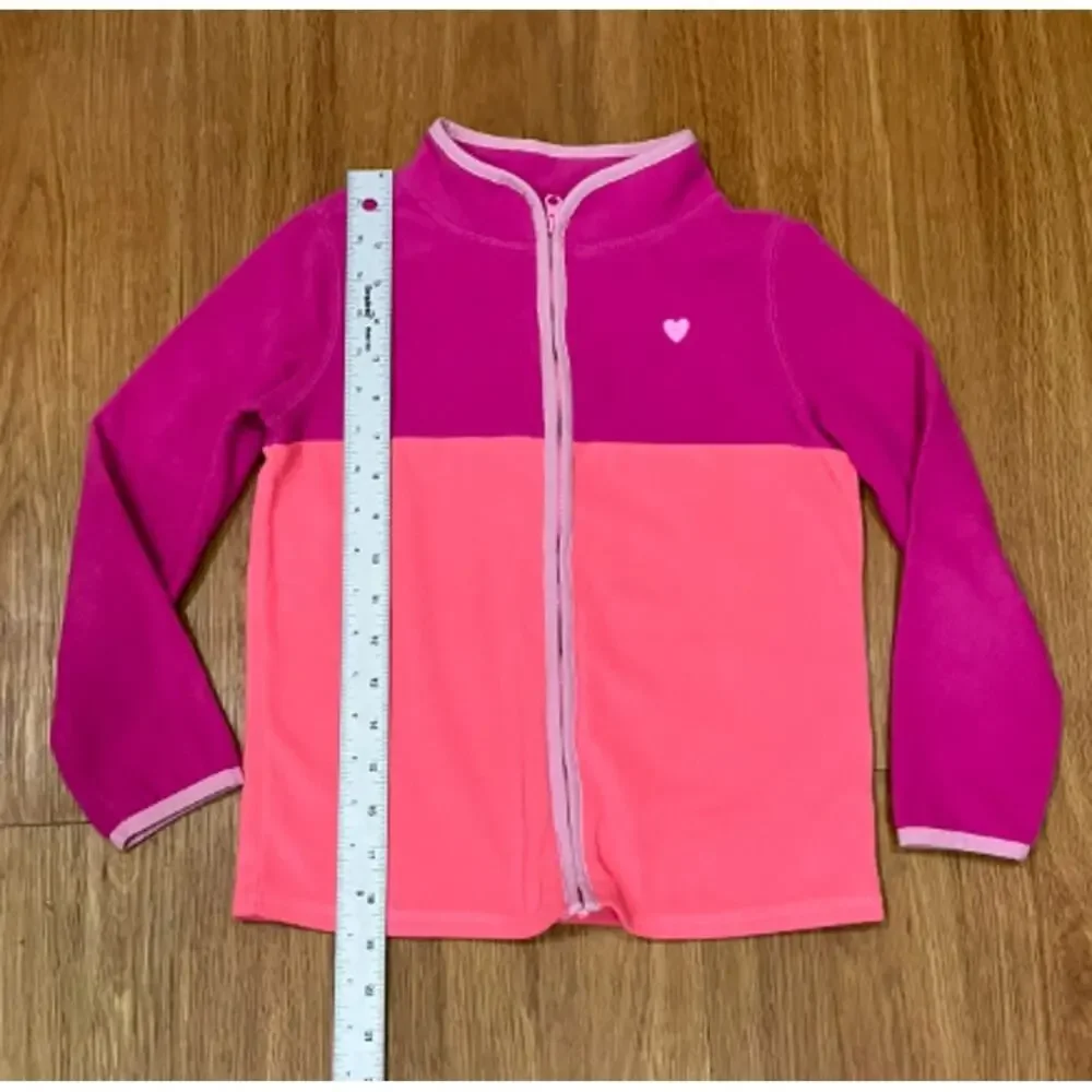 Oshkosh B'gosh Girls Microfleece Zip Up Jacket Size 7